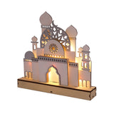 Led Wooden Ornament Bedroom Table Lamp Home Decor For Ramadan Eid Mubarak Muslim Islam Eid Party Wood Decoration