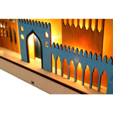 Led Wooden Ornament Bedroom Table Lamp Home Decor For Ramadan Eid Mubarak Muslim Islam Eid Party Wood Decoration