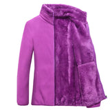 Thick Polar Fleece Jacket Women's Autumn Winter Outdoor Camping Hiking Thermal Coral Velvet Coat Female Mountaineering Clothes - ISQI