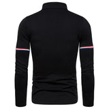 New Long Sleeve Polo Shirt Spring Fashion Sports Long Sleeve Top T-Shirt Men's Polo Shirt