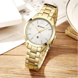 CURREN Gold Watch Women Watches Ladies 9007 Steel Women's Bracelet Watches Female Clock Relogio Feminino Montre Femme