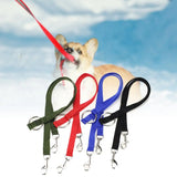 Cat Rope Traction Hook Double-headed Nylon Walking Dog Traction Leash Training Rope Pet Outdoor Supply Dog Leash Chain Leads