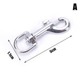 Small Dog Collar Leash Metal Buckle Hardware Sets Straps Swivel Pet Accessories