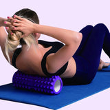 Fitness Pilates Foam Roller Blocks Suit Yoga Column Spiky Massage Ball Muscle Relax Roller Stick Arm Leg Neck Back Training Set