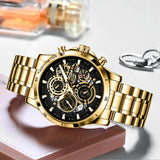 LIGE 2023 New Creative Women Watch Fashion Sport Chronograph Quartz Watch Ladies Top Brand Luxury Waterproof Relogio Feminino