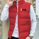 2024 Men's Casual Sleeveless Jacket Men's Autumn and Winter Warmth Windproof British Sports Luxury Down Vest jacket - ISQI