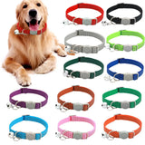 Pet Collar Breathable Reflective Lightweight Nicely Designed Dog Leash Breakaway With Bell Adjustable Training Necktie Supply