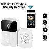 Intelligent Wifi Doorbell Outdoor High-Definition Camera Anti-Theft Door Bell Night Vision Home Monitor Door Phone Voice