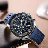 CITIZEN Men Watches Luxury Trend Quartz Calendar Waterproof Multi Function Fancy Round Watch Stainless Automatic Watch - ISQI