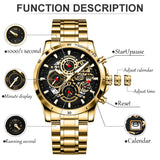 LIGE 2023 New Creative Women Watch Fashion Sport Chronograph Quartz Watch Ladies Top Brand Luxury Waterproof Relogio Feminino