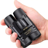 Binoculars For Adults Ultra HD Waterproof Compact Binoculars Large View Eyepiece Easy Focus Small Binoculars For Bird Watching