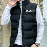 2024 Men's Casual Sleeveless Jacket Men's Autumn and Winter Warmth Windproof British Sports Luxury Down Vest jacket - ISQI