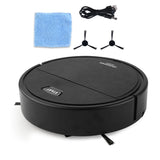 Robot Vacuum Cleaner Strong Suction, 90 min Runtime, Quiet, Slim, for IDEAL for Pet Hair, Carpets, Hard Floors Black Whi N0PF