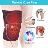 Electric Knee Heating Pad USB Thermal Therapy Heated Knee Brace Support for Arthritis Joint Pain Relief Old Cold Leg Knee Warmer