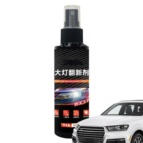 Head Light Cleaner For Cars Car Headlights Cleaner And Restoration 120ml High Temperature Resistant Lens Cleaner For Effective