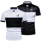 New Fashion Summer Men's Casual Short Sleeve T-Shirt Polo Shirt