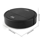 Robot Vacuum Cleaner Strong Suction, 90 min Runtime, Quiet, Slim, for IDEAL for Pet Hair, Carpets, Hard Floors Black Whi N0PF