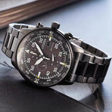 Citizen Fashion Men Stainless Steel Watch Luxury Calendar Quartz Wrist Watch Business Watches for Man Clock Montre Homme - ISQI