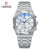 Original Famous Male Watch With Stainless Steel Strap Hot Men Watches Casual Sport Chronograph Calendar Luminous Wristwatch