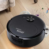 Smart Sweeping Robot 3-in-1 Cordless USB Robotic Vacuum Cleaner Intelligent Sweeping Dragging Suction Robot Floor Clean Machine