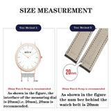 18/20/22/23/24mm Watch Strap for Citizen Eco-Drive Bm8475 for Seagull Seiko Tissot Genuine Leather+Nylon Army Style Watchbands