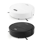 Robot Vacuum Cleaner Strong Suction, 90 min Runtime, Quiet, Slim, for IDEAL for Pet Hair, Carpets, Hard Floors Black Whi N0PF