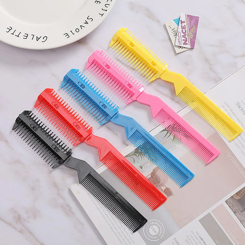 Pet Trimmer Comb Cutting With 2 Blades Grooming Razor Thinning Hair Remover Brush Cat Items Dog Accessories Gatos Mascotas 2022