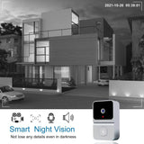 Z30 Wireless Doorbell Camera With Chime Smart Home Security Video Intercom Night Vision 2.4GHZ WiFi Smart Door Bell Audio