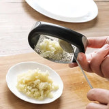 1Pcs Stainless Steel Garlic Press Manual Garlic Mincer Chopping Fruit Vegetable Tools Kitchen Accessories Gadget Garlic Crusher