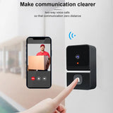 Z40 Doorbell Camera Wireless With Chime 2-Way Audio HD Live Image WiFi Door Bell Camera Night Vision Anti-Theft Alarm