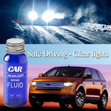 Ceramic Headlight Restoration Kit 30/50/100ML Headlight Cleaner Restorer Lens Polisher UV Protection Head Light Lens