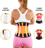 XS Women Waist Trainer Strap Tummy Control Cincher Abdomen Trimmer Sauna Sweat Workout Girdle Body Shaper Belly Band Sports Belt