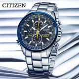 CITIZEN Men Watches Luxury Trend Quartz Calendar Waterproof Multi Function Fancy Round Watch Stainless Automatic Watch - ISQI