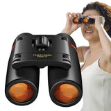 Binoculars For Adults Ultra HD Waterproof Compact Binoculars Large View Eyepiece Easy Focus Small Binoculars For Bird Watching