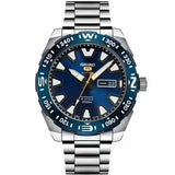 New Seiko Fashion Watch for Men Sport 3Bar Waterproof Luminous Auto Date Dial Stainless Steel Band Men's Watch Calendar