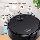 Smart Sweeping Robot 3-in-1 Cordless USB Robotic Vacuum Cleaner Intelligent Sweeping Dragging Suction Robot Floor Clean Machine