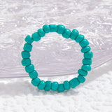 Tocona Cute/Romantic Colored Rice Beads, Beaded Candy Color Ring, Ladies' Summer Gift Jewelry Combination браслет 23948