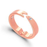 Punk Trendy Magnetic Therapy Weight Loss Ring for Women Men Anti Snoring Rings Power Slimming Burning Fat Health Care Jewelry - ISQ D