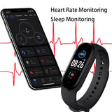 M5 Smart Watches Smart Band Sport Fitness Tracker Pedometer Heart Rate Blood Pressure Monitor Bracelet For Men Women_ISQ