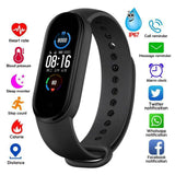 M5 Smart Watches Smart Band Sport Fitness Tracker Pedometer Heart Rate Blood Pressure Monitor Bracelet For Men Women_ISQ