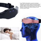 Wireless Help Sleep Head Massager Sleep Monitor Migraine Relief Sleep Aid Massager Insomnia Therapy Release Stress Sleeping Aid - ISQ D