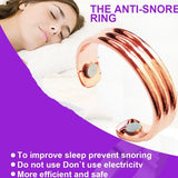 1 PC Anti Snore Ring Magnetic Therapy Acupressure Treatment Against Snoring Device  Finger Ring Sleeping Aid - ISQ D