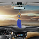 Islam Car Rear Mirror Hangings Eid Ramadan Festive Decor Arabic Style Decorative Pendant Home Decorate Tassel Muslim Nice Gifts -ISQ D