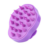 Silicone Head Body Scalp Massage Brush Comb Shampoo Hair Washing Comb Shower Brush Bath Spa Slimming Massage Brush