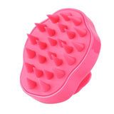 Silicone Head Body Scalp Massage Brush Comb Shampoo Hair Washing Comb Shower Brush Bath Spa Slimming Massage Brush