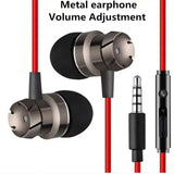 In Ear phone Bass Earphone Earbuds for Xiaomi iphone Huawei Phone MP3 Laptop 3.5mm Wired Handsfree Headsets with Mic