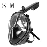 Scuba Diving Mask Full Face Snorkeling Mask Underwater Anti Fog Snorkeling Diving Mask For Swimming Spearfishing Dive Men