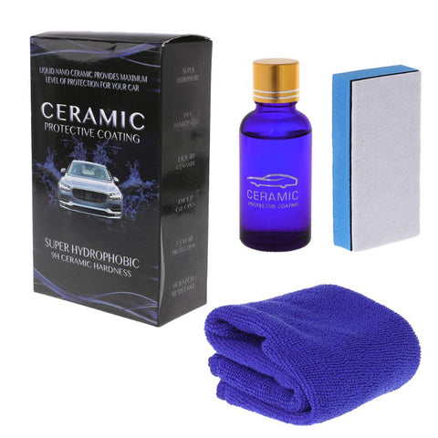 Car-styling 9H Car super hydrophobic Glass Coating Car Liquid ceramic Coat Motocycle Auto Paint Care Glasscoat Anti-scratch - ISQ